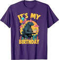 It'S Birthday Kaiju Birthday Party Japan Monster Unisex T-shirt, Sweatshirt, Hoodie (1)