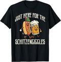 Oktoberfest Schitzengiggles Hotdog Party Unisex T-shirt, Sweatshirt, Hoodie (1)