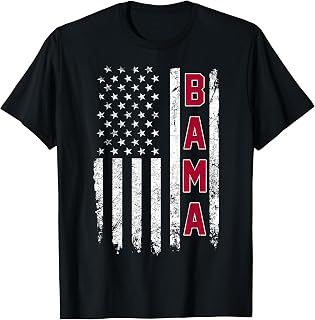 Alabama Throwback Us Flag Unisex T-shirt, Sweatshirt, Hoodie (1)