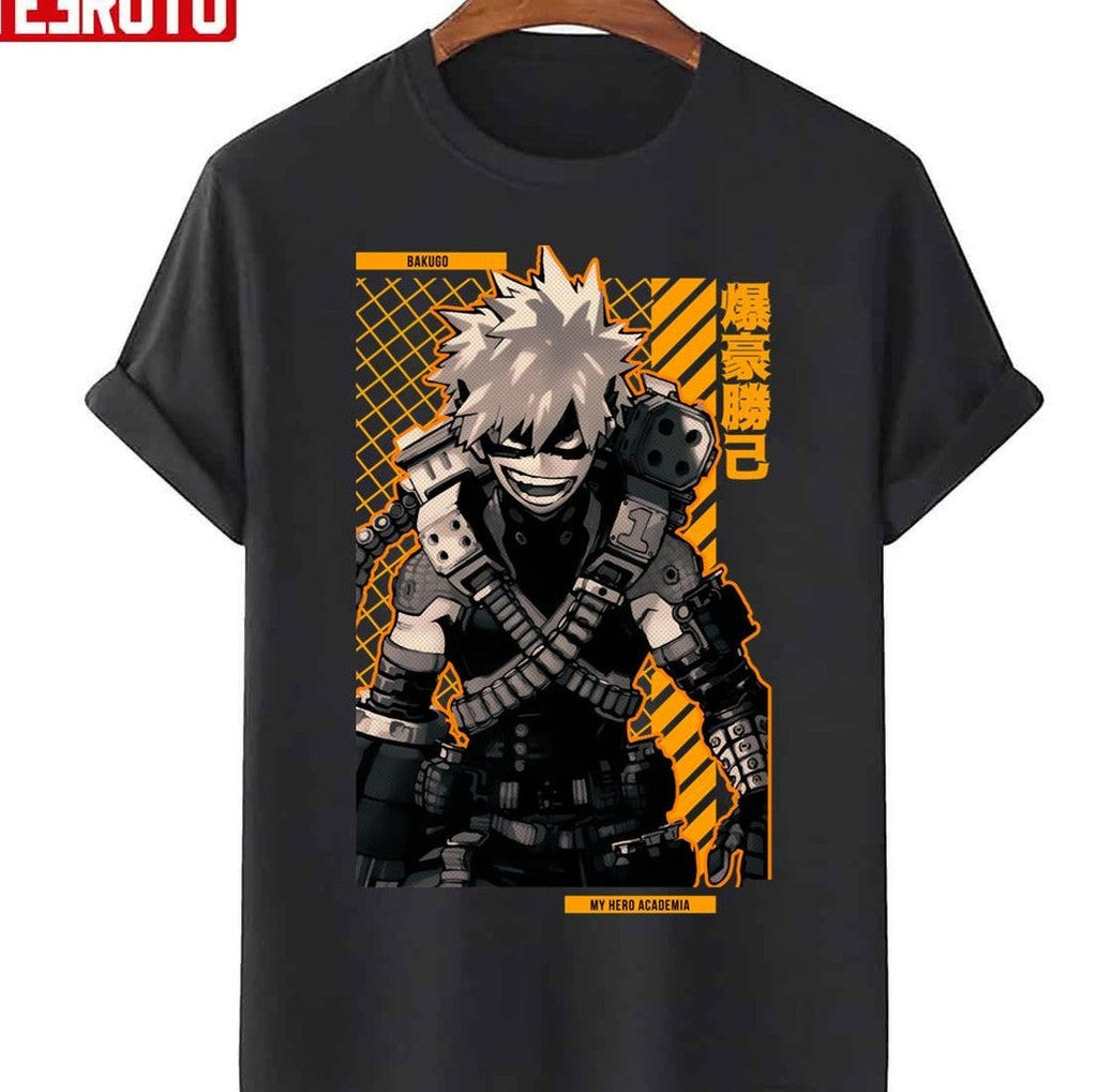 Bakugo Hero Academia Anime Star Edition Gold Unisex T-shirt, Sweatshirt, Hoodie (1)