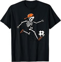 Halloween Skeleton Soccer Football Costume Unisex T-shirt, Sweatshirt, Hoodie (1)