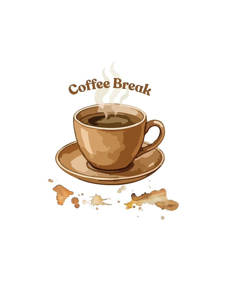 Coffee Break by KiwiTrendPrints