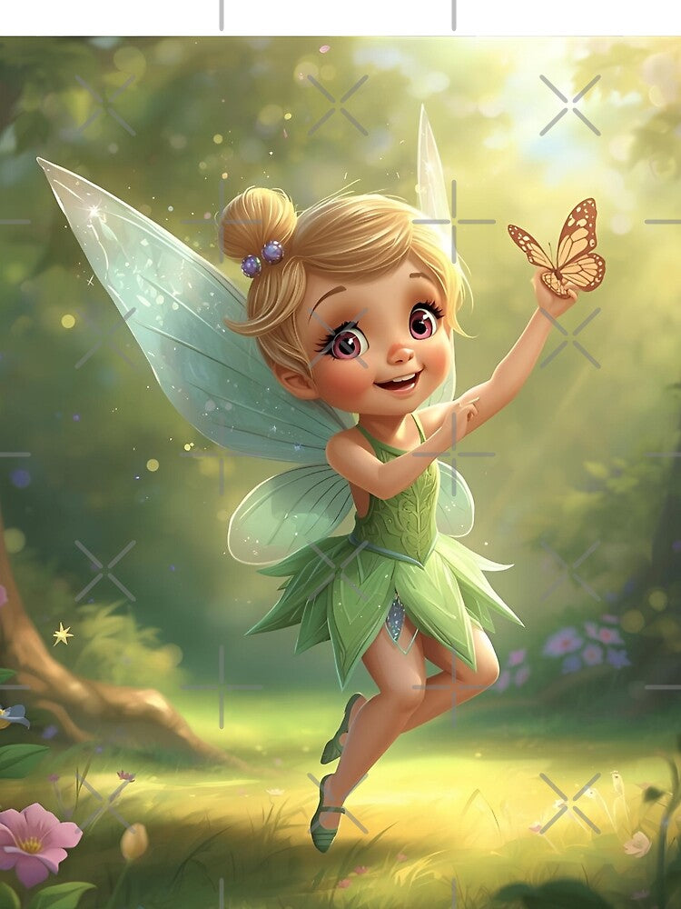 Butterfly fairy in the fairytale forest by SimonsDesignArt