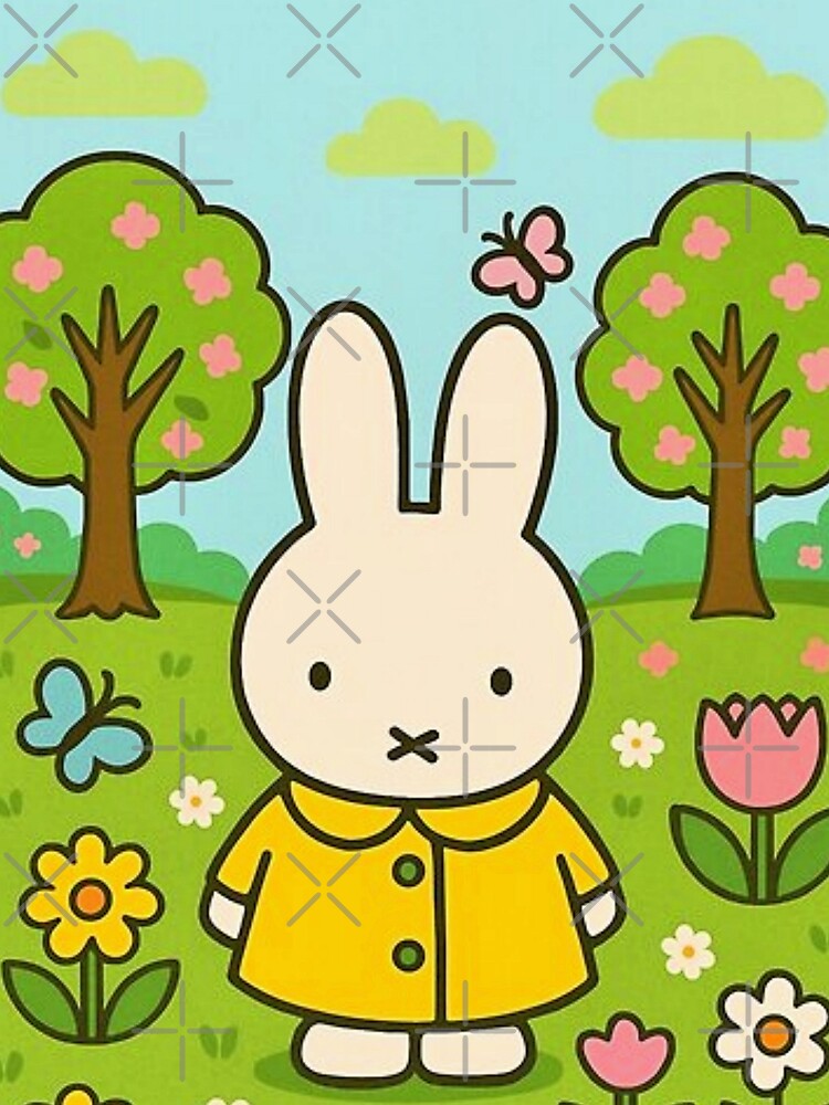 Inspired Miffy in Spring by Moss Studio
