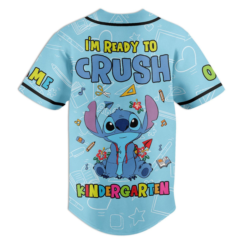 Funny Blue Aline Custom Name &amp; Number Baseball Jersey