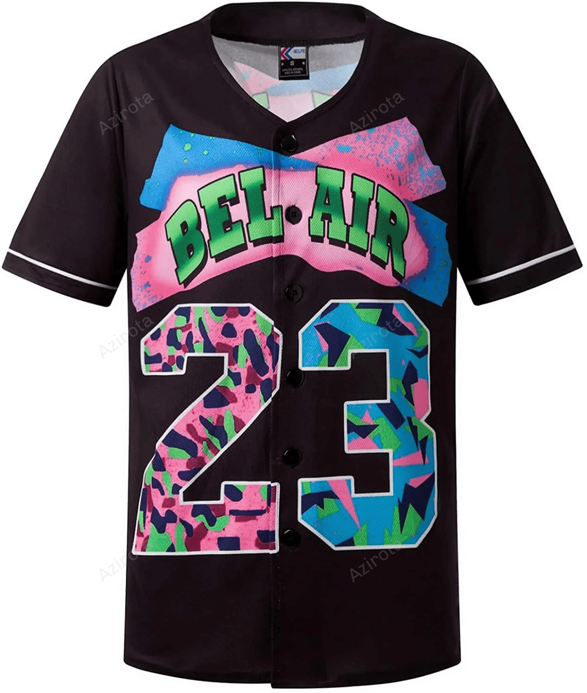 Personalized Black Shirts Hip Hop 90s Fashion Custom Number Idea Gift For Fans Baseball Jersey - Zimustore