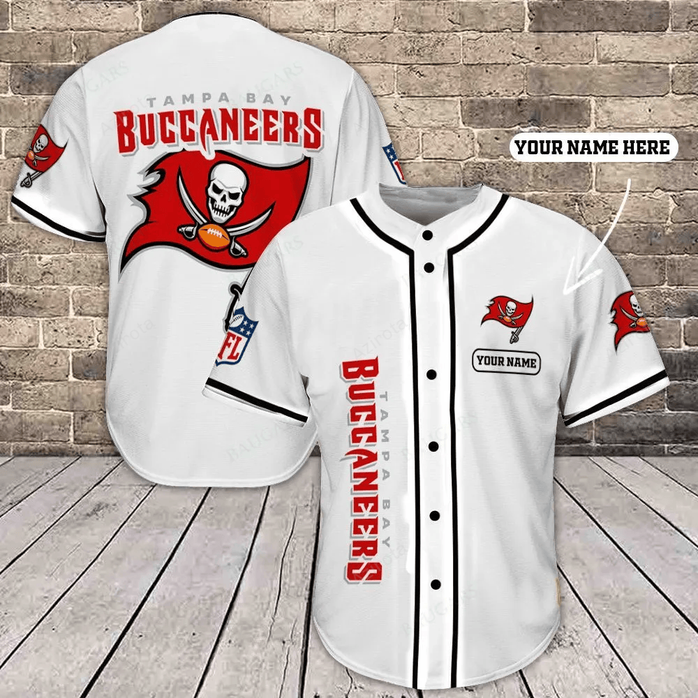 Tampa Bay Buccaneers Baseball Jersey Shirt 393