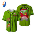 Grinch 1 Christmas Custom Name Baseball Jersey 1 - Bafud