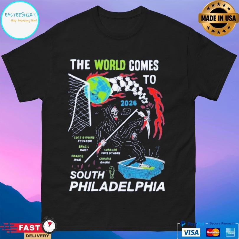 Heavyslime The World Comes To Philadelphia Shirt