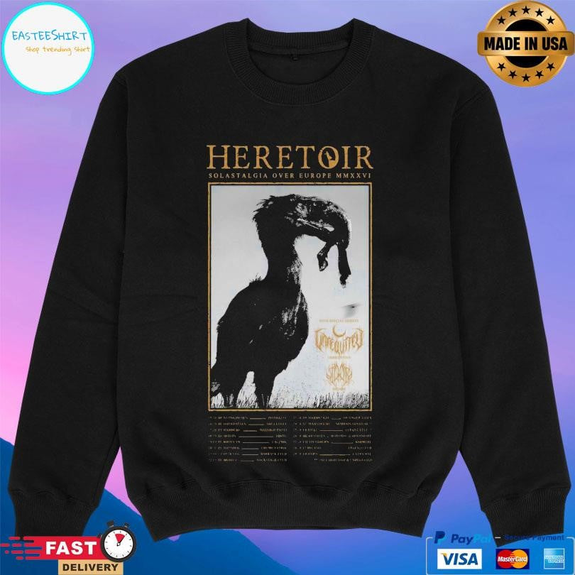 Heretoir European Tour 2026 Shirt
