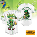 How The Grinch Stole St.Patrick’s Day Custom Baseball Jersey Shirt - Bafud