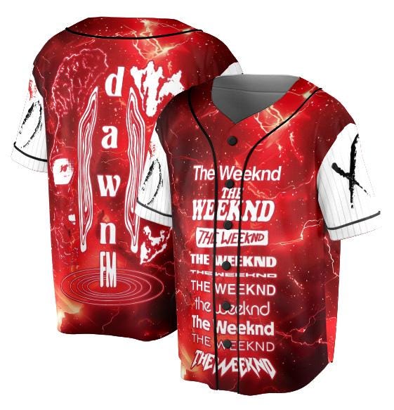 Dawn FM House Of Balloons The Weeknd Baseball Jersey