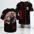 Halloween Jason Voorhees Baseball Jersey, The Friday The 13th Jersey Kids Shirt, Horror Inspired Shirt, Men Kids Jersey Shirt, Hallowee