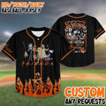 Custom Birthday Baseball Jersey, Nightmare Friends Shirt, Halloween Birthday Outfit, Kid/Adult Personalized Name Number Jersey
