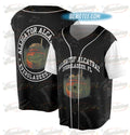 Alligator Alcatraz Basebal Jersey, Funny Animal Graphic Tee, Tropical Island, San Francisco Landmark