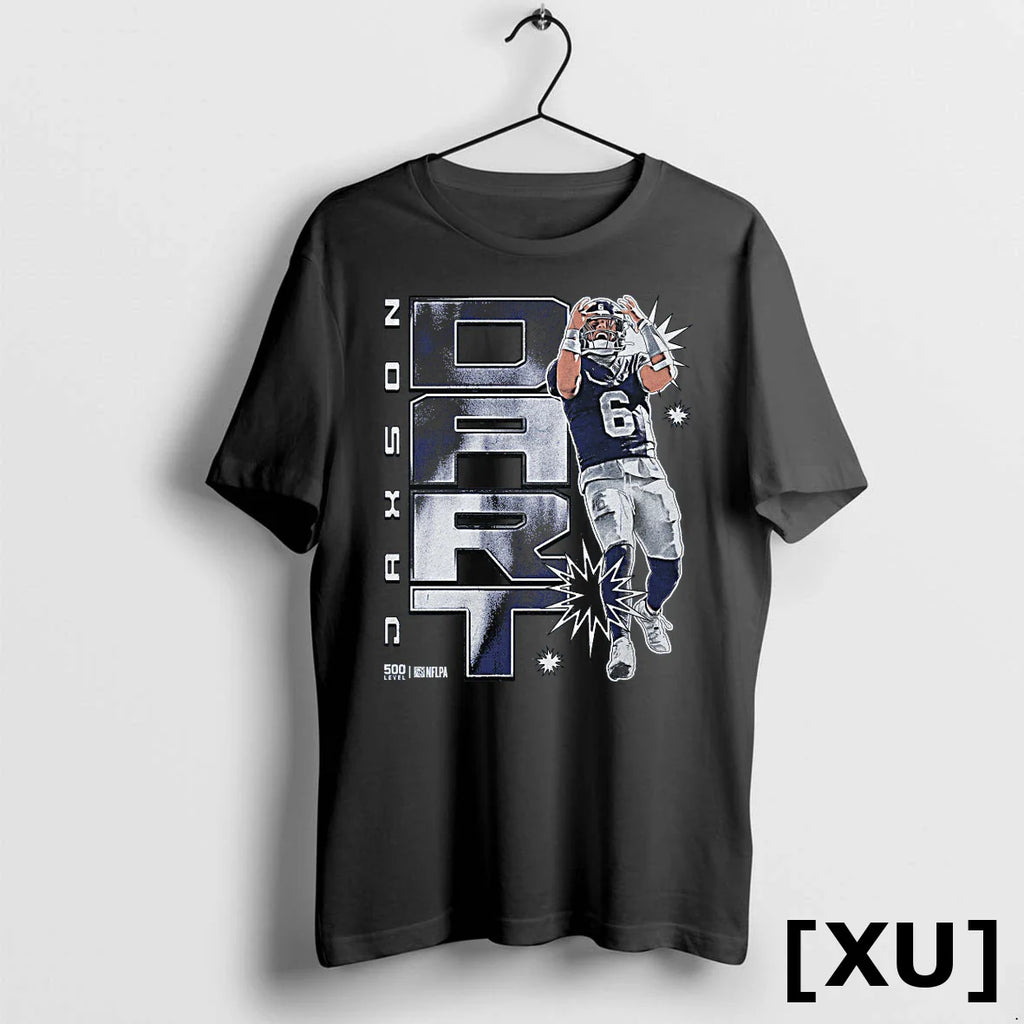 Jaxson Dart T Shirt New York Football 07 Tshirts Sweater