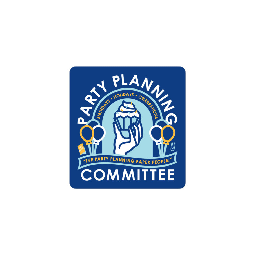 Party Planning Committee Sticker