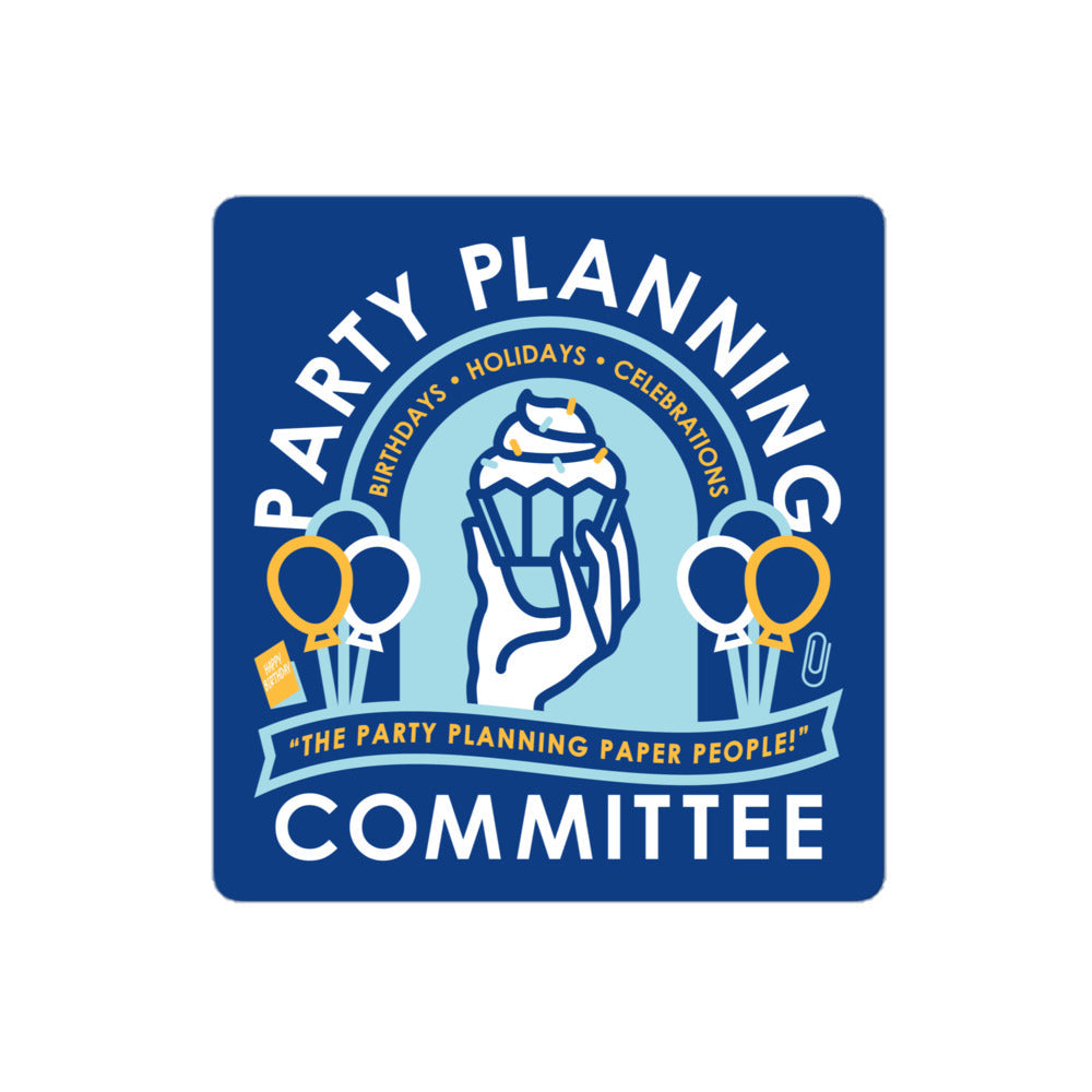 Party Planning Committee Sticker