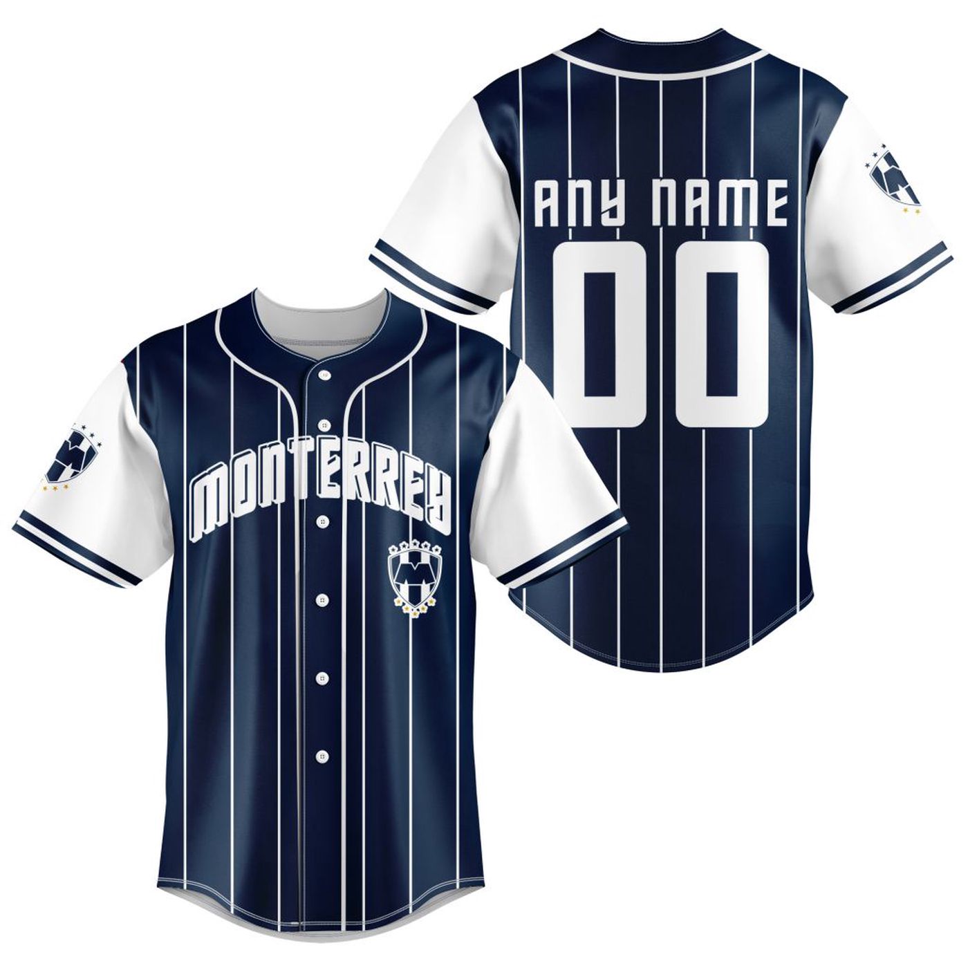 LIGA MX C.F. Monterrey Special Baseball Jersey Gift for Men Women - Bafud
