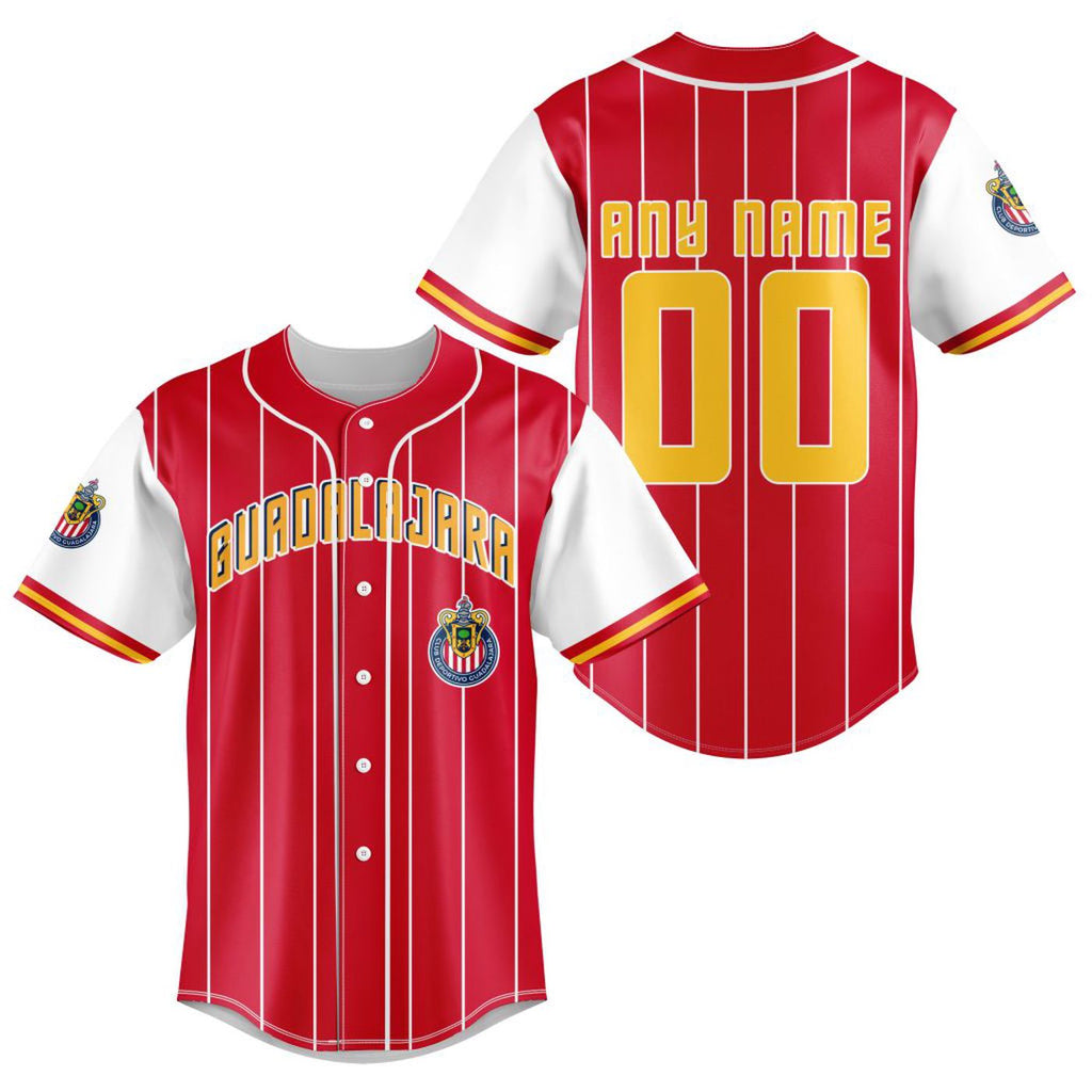 LIGA MX Chivas Guadalajara Special Baseball Jersey Gift for Men Women - Bafud