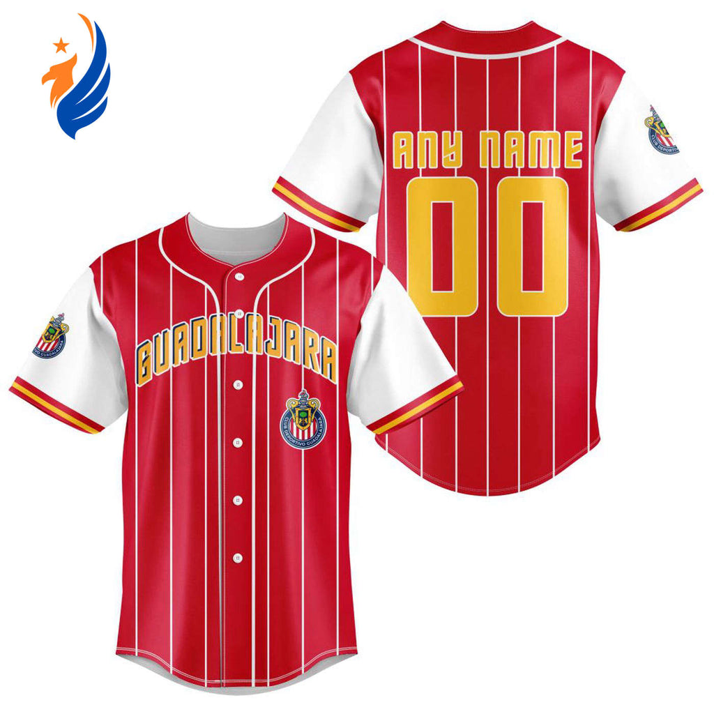LIGA MX Chivas Guadalajara Special Baseball Jersey Gift for Men Women - Bafud