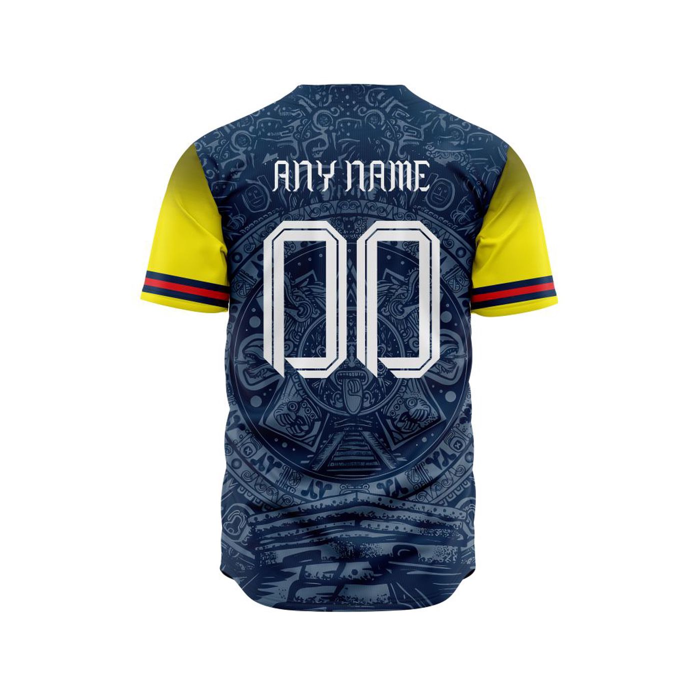 LIGA MX Club America Special Aztec Design Baseball Jersey Gift for Men Women - Bafud