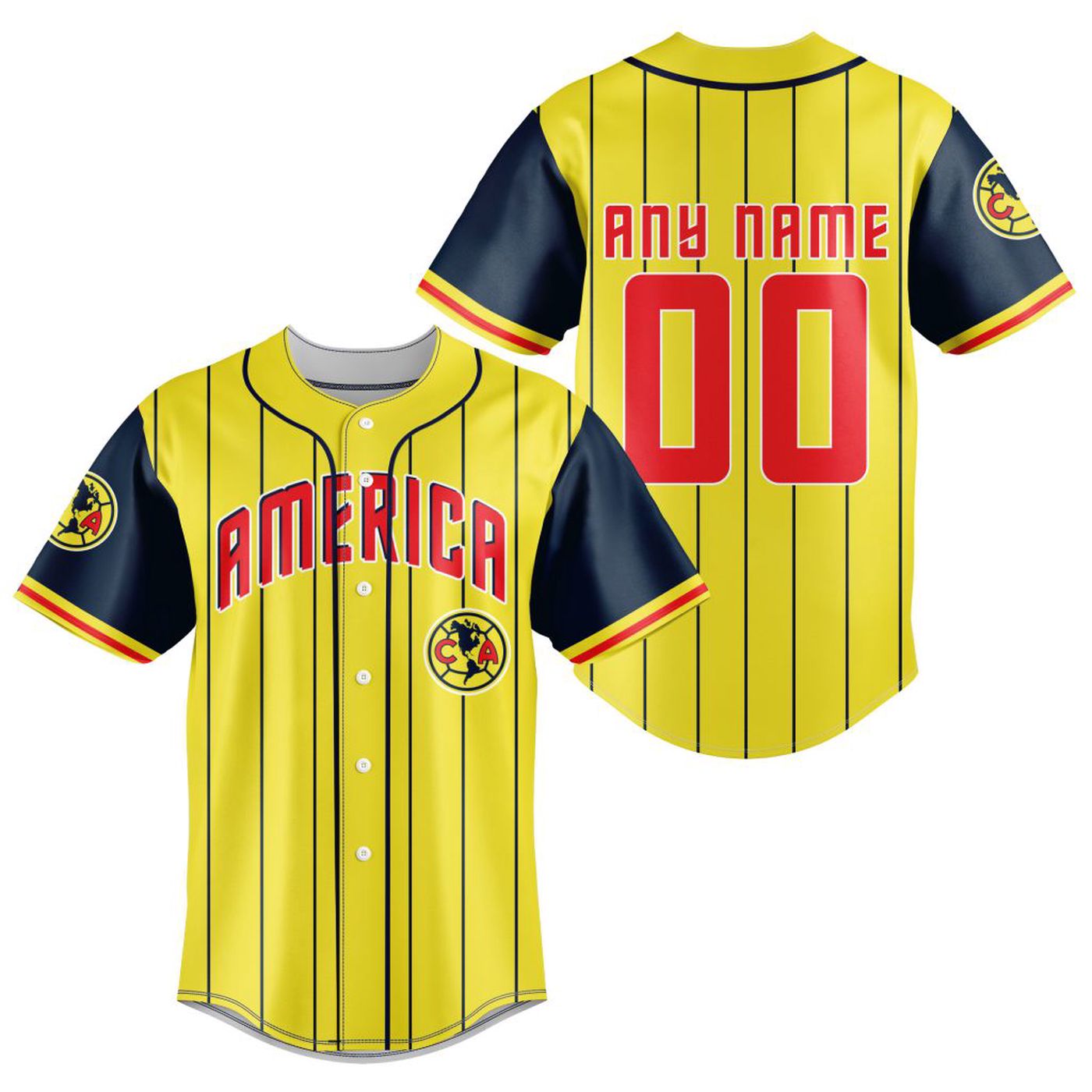 LIGA MX Club America Special Baseball Jersey Gift for Men Women - Bafud