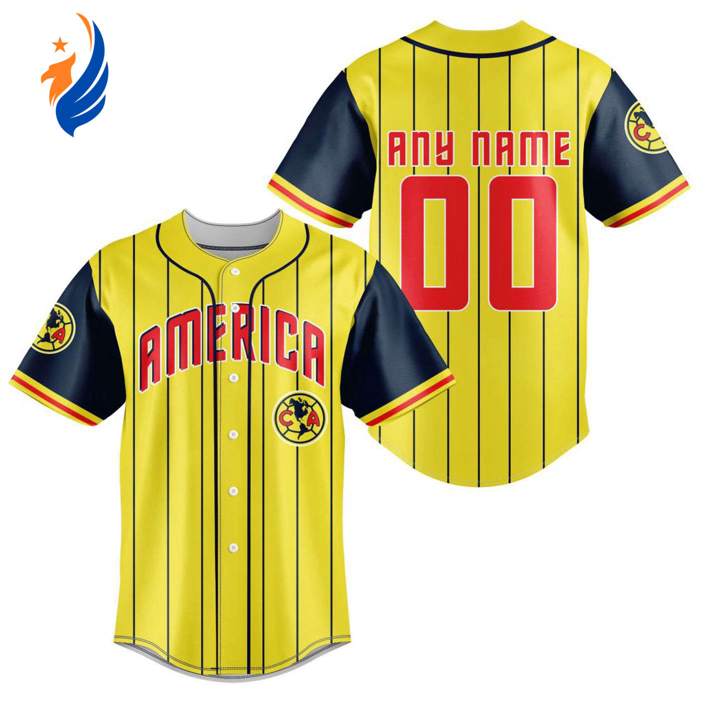 LIGA MX Club America Special Baseball Jersey Gift for Men Women - Bafud