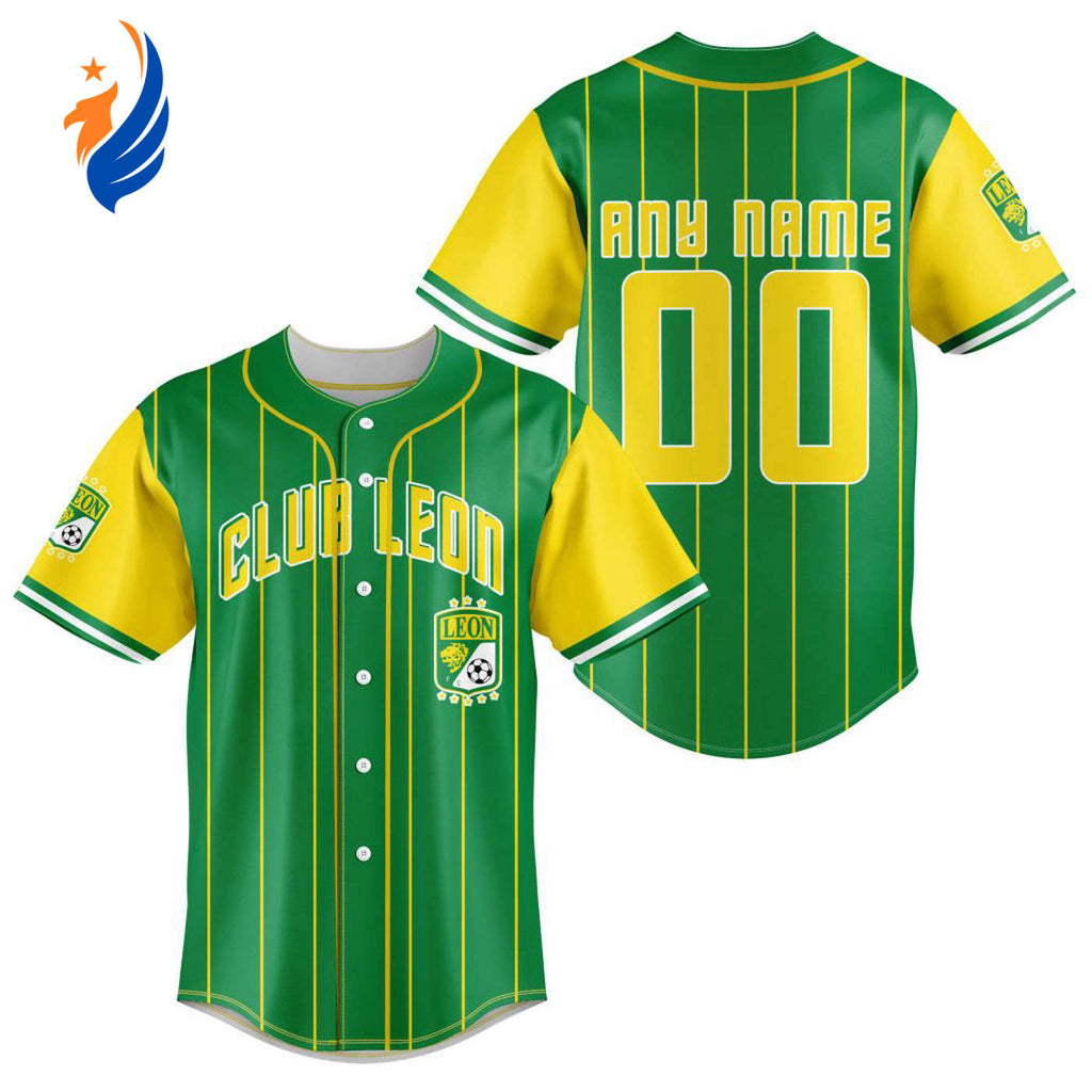 LIGA MX Club Leon Special Baseball Jersey Gift for Men Women - Bafud