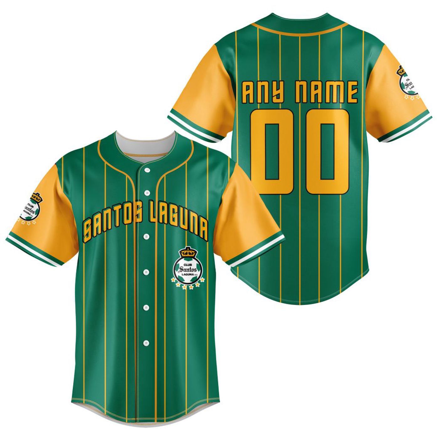 LIGA MX Club Santos Laguna Special Baseball Jersey Gift for Men Women - Bafud