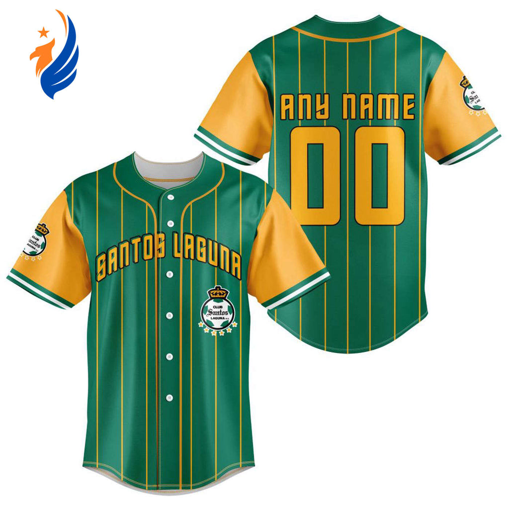 LIGA MX Club Santos Laguna Special Baseball Jersey Gift for Men Women - Bafud