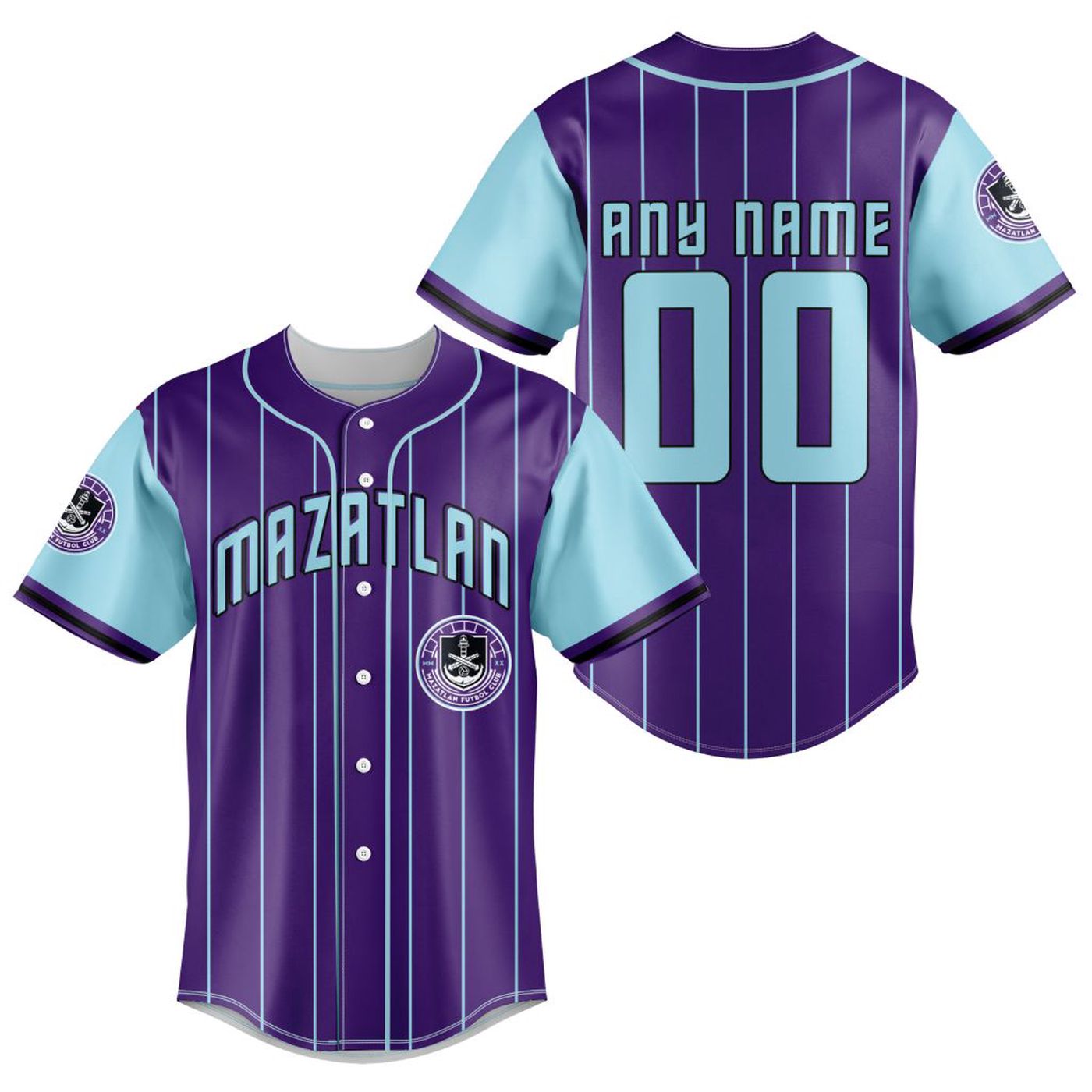 LIGA MX Mazatlan F.C Special Baseball Jersey Gift for Men Women - Bafud