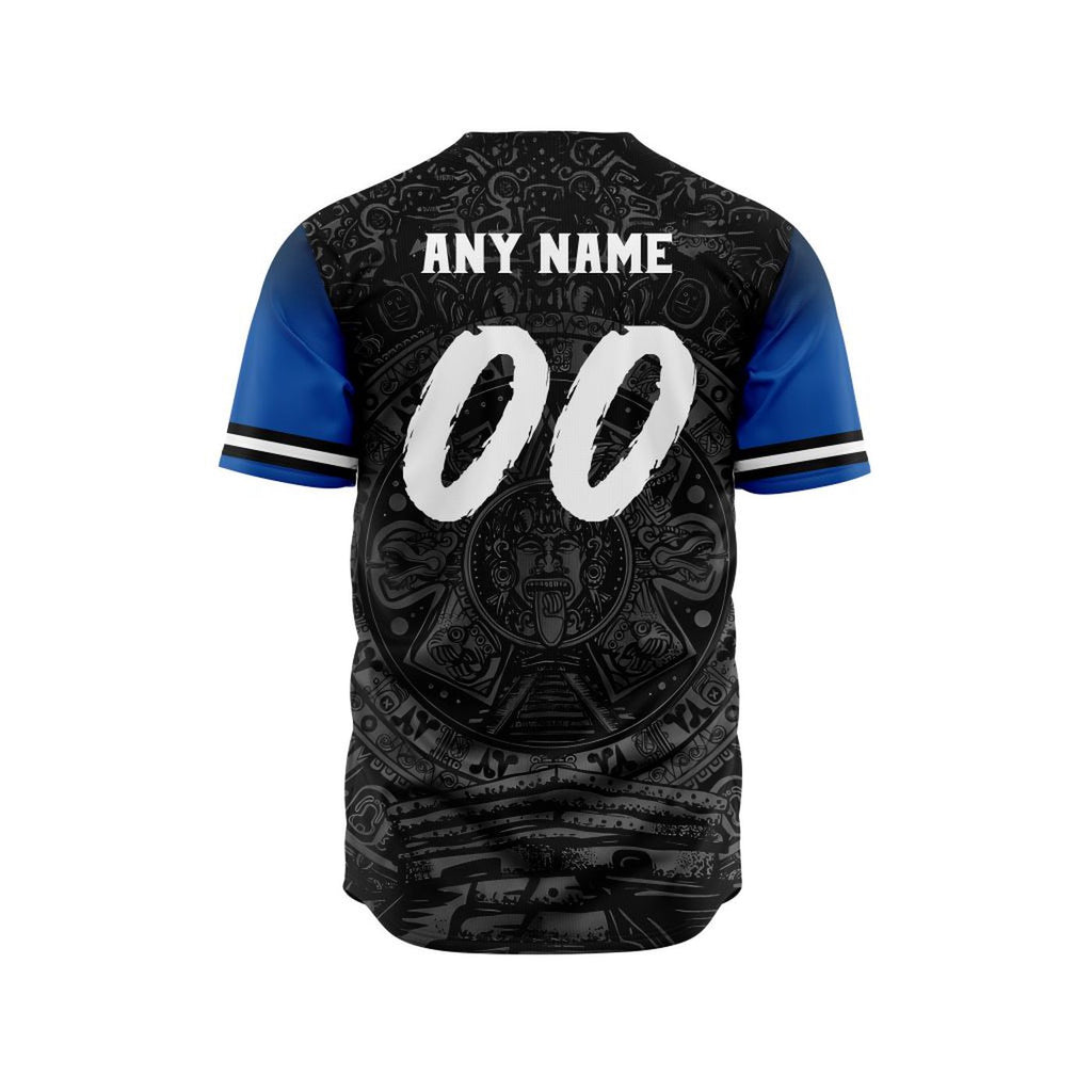 LIGA MX Queretaro F.C Special Aztec Design Baseball Jersey Gift for Men Women - Bafud