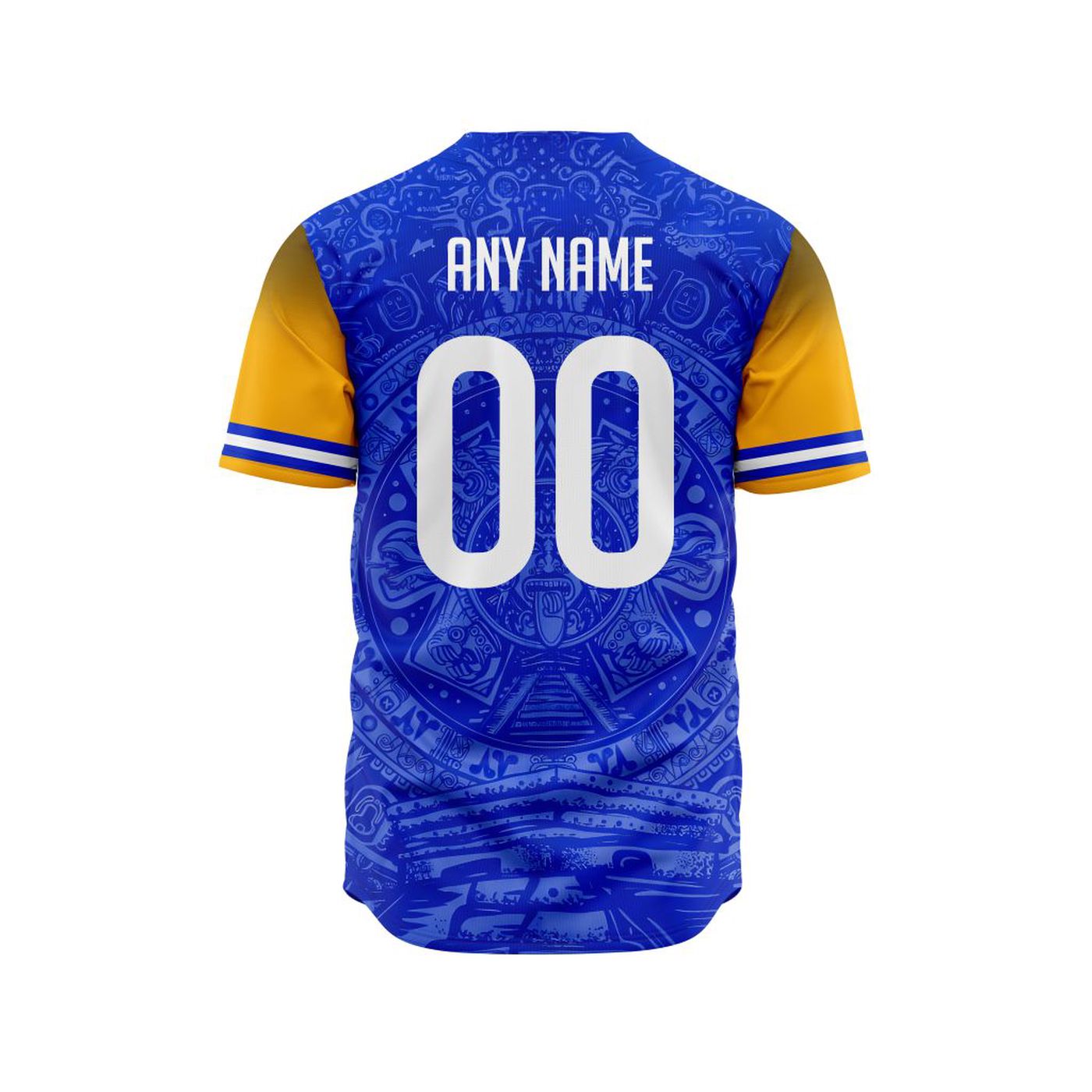 LIGA MX Tigres UANL Special Aztec Design Baseball Jersey Gift for Men Women - Bafud