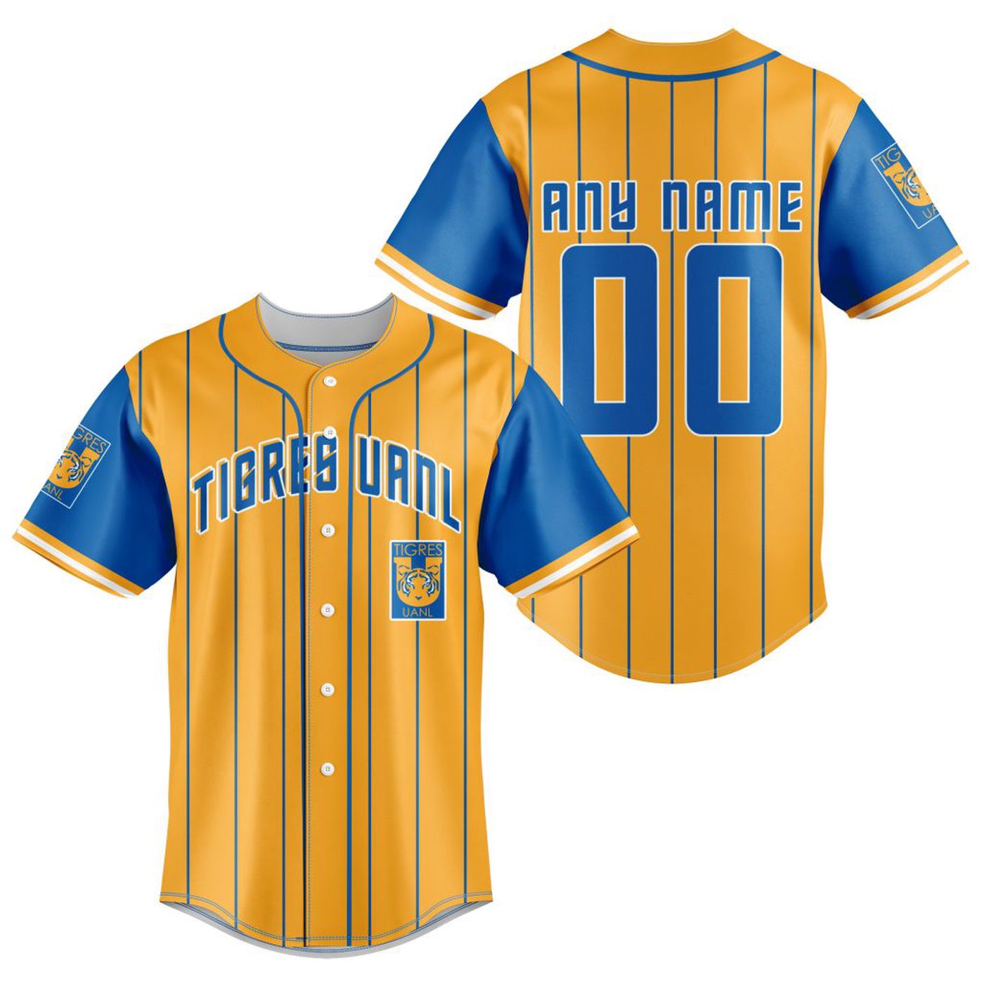 LIGA MX Tigres UANL Special Baseball Jersey Gift for Men Women - Bafud