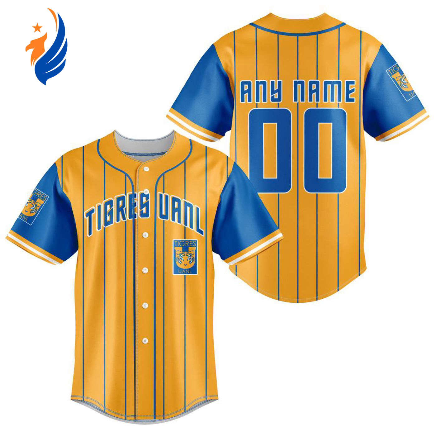 LIGA MX Tigres UANL Special Baseball Jersey Gift for Men Women - Bafud