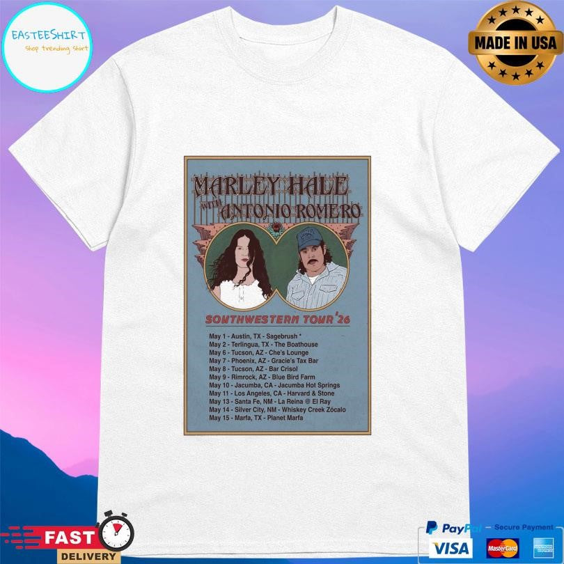 Marley Hale With Antonio Romero Southwestern Tour 2026 Shirt