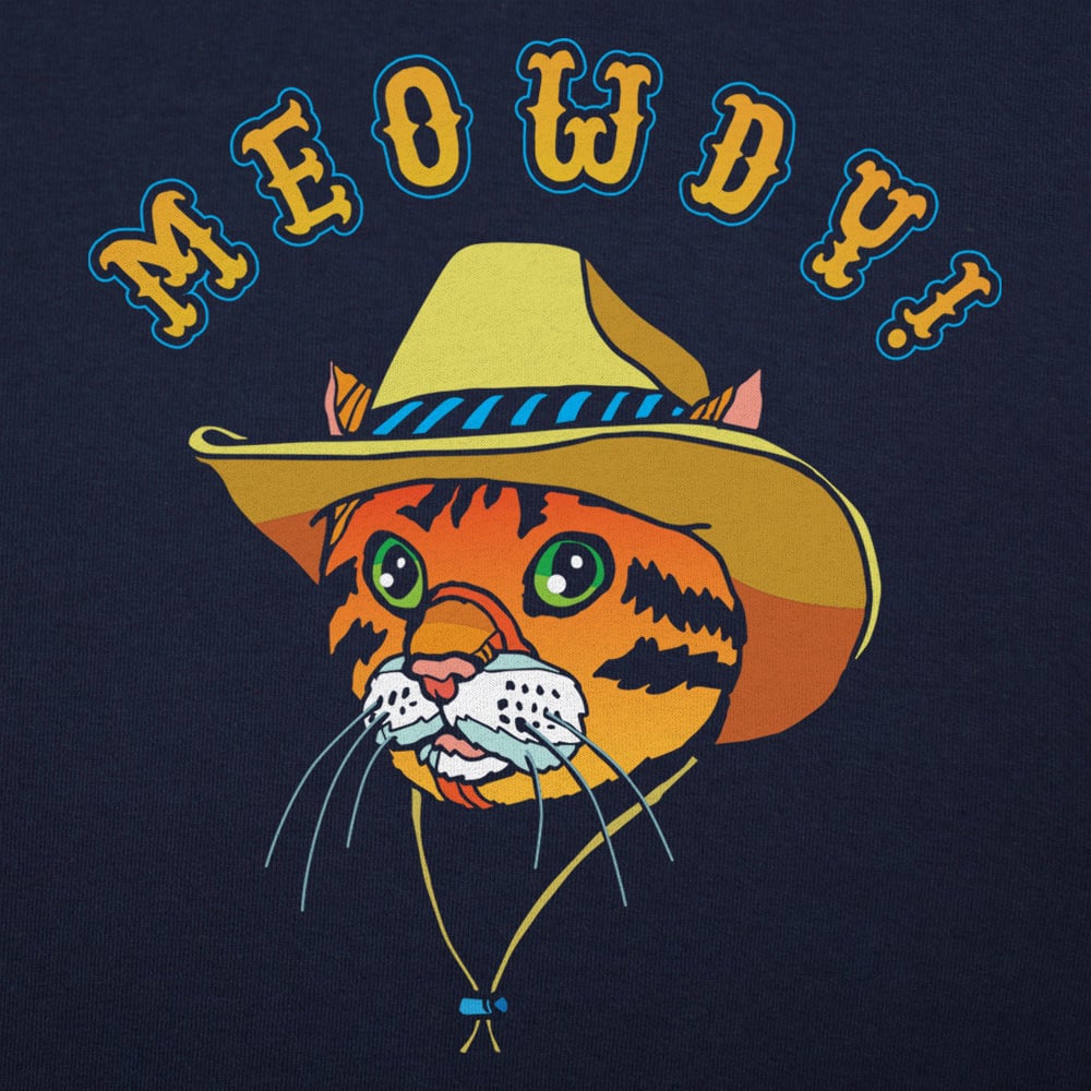 Meowdy Cat Full  Color