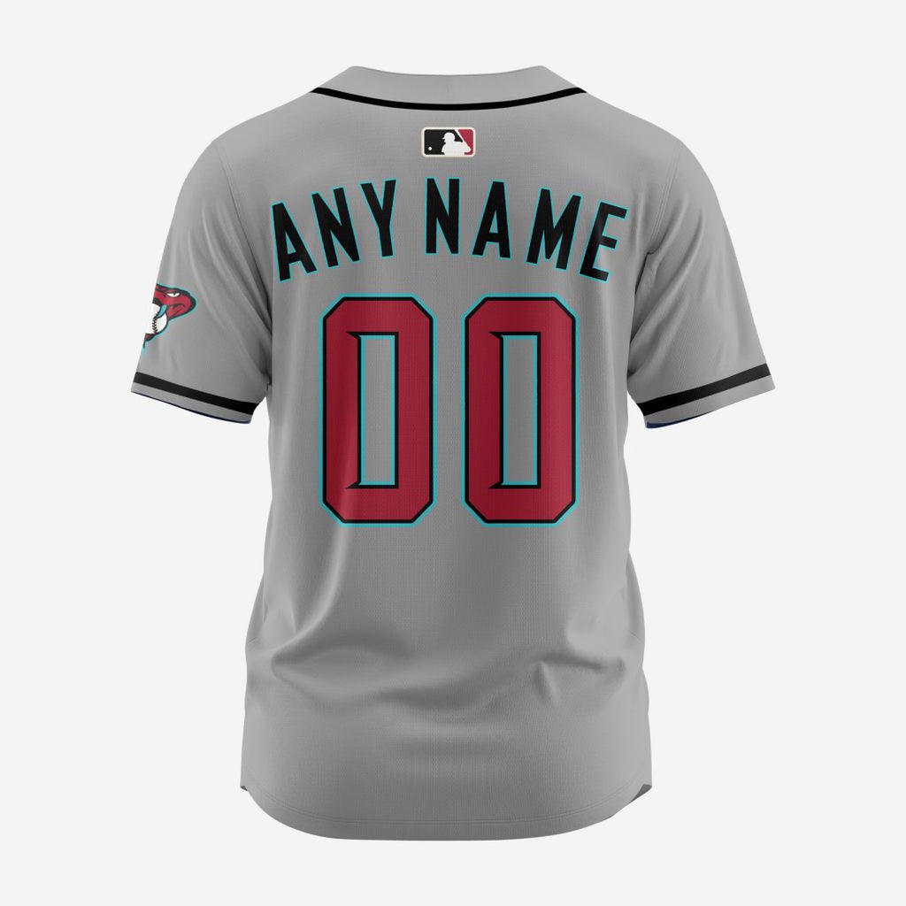 MLB Arizona Diamondbacks Personalized 2024 Road Baseball Jersey - Bafud