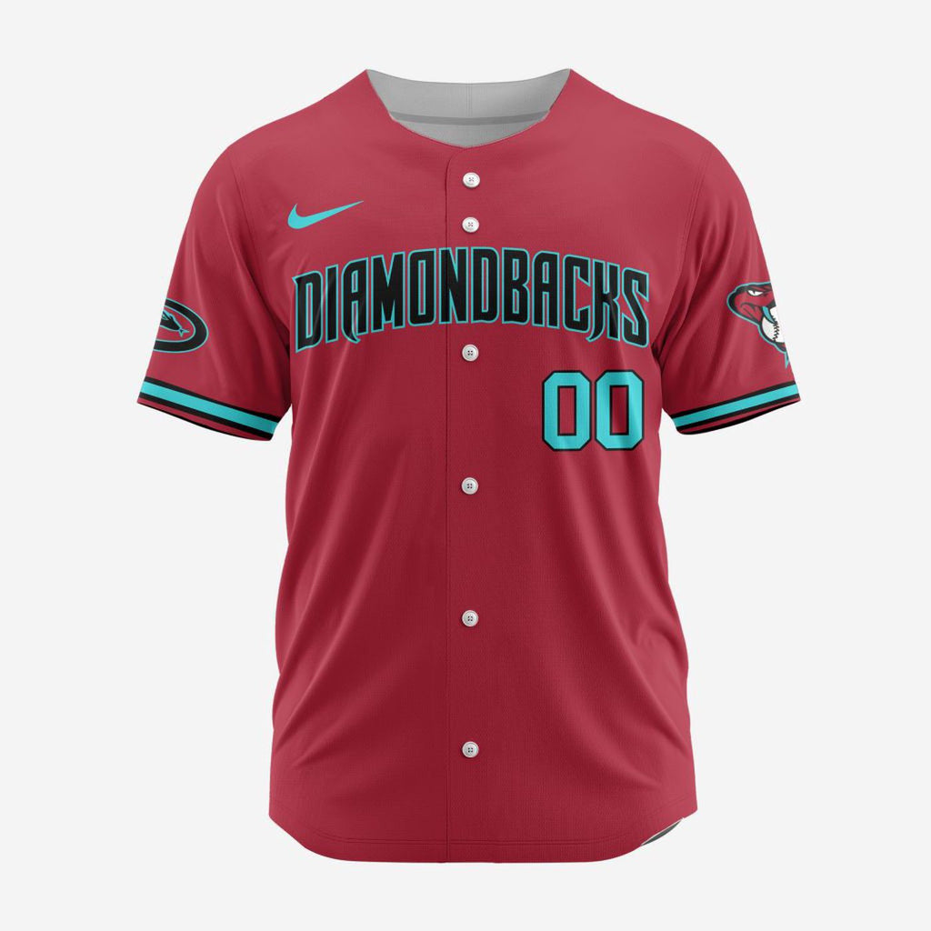 MLB Arizona Diamondbacks Personalized Alternate 02 Baseball Jersey - Bafud