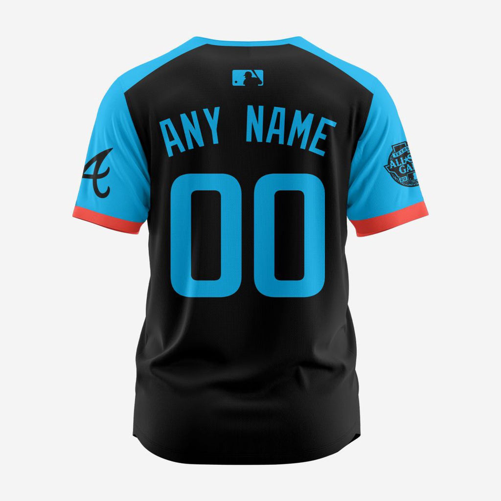 MLB Atlanta Braves Personalized 2024 All Star Game Baseball Jersey - Bafud