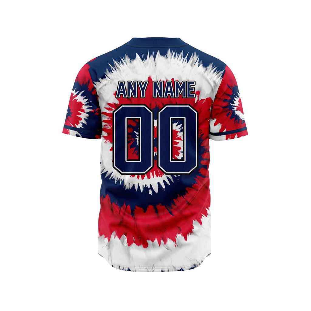 MLB Atlanta Braves Special Grateful Dead Design Baseball Jersey Gift for Men Women - Bafud