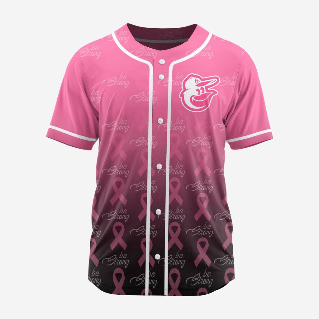 MLB Baltimore Orioles Special Pink Design Fight Breast Cancer Baseball Jersey Gift for Men Women - Bafud