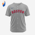 MLB Boston Red Sox Personalized 2024 Road Baseball Jersey - Bafud