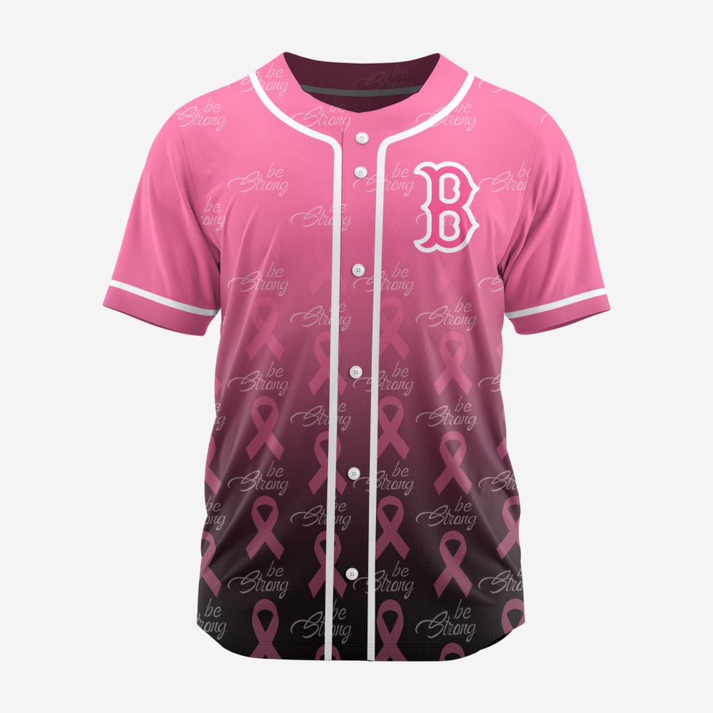 MLB Boston Red Sox Special Pink Design Fight Breast Cancer Baseball Jersey Gift for Men Women - Bafud