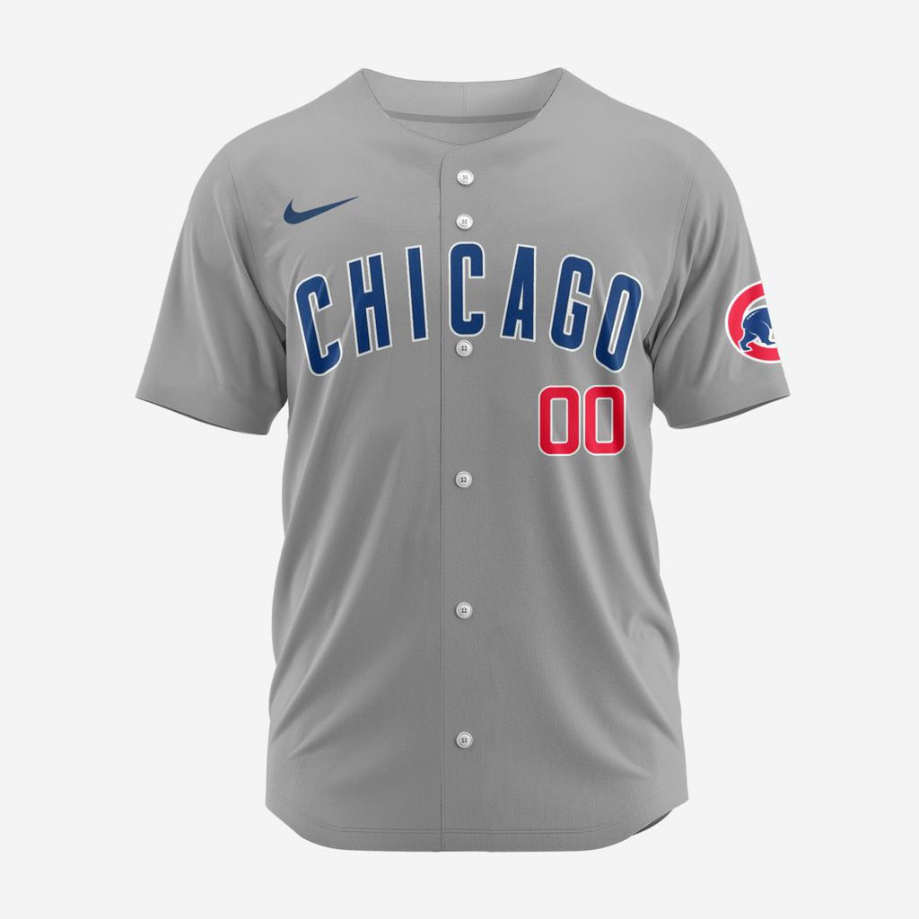 MLB Chicago Cubs Personalized 2024 Road Baseball Jersey - Bafud