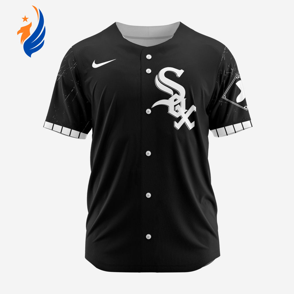 MLB Chicago White Sox Personalized Alternate Design Concept Baseball Jersey 2402 - Bafud