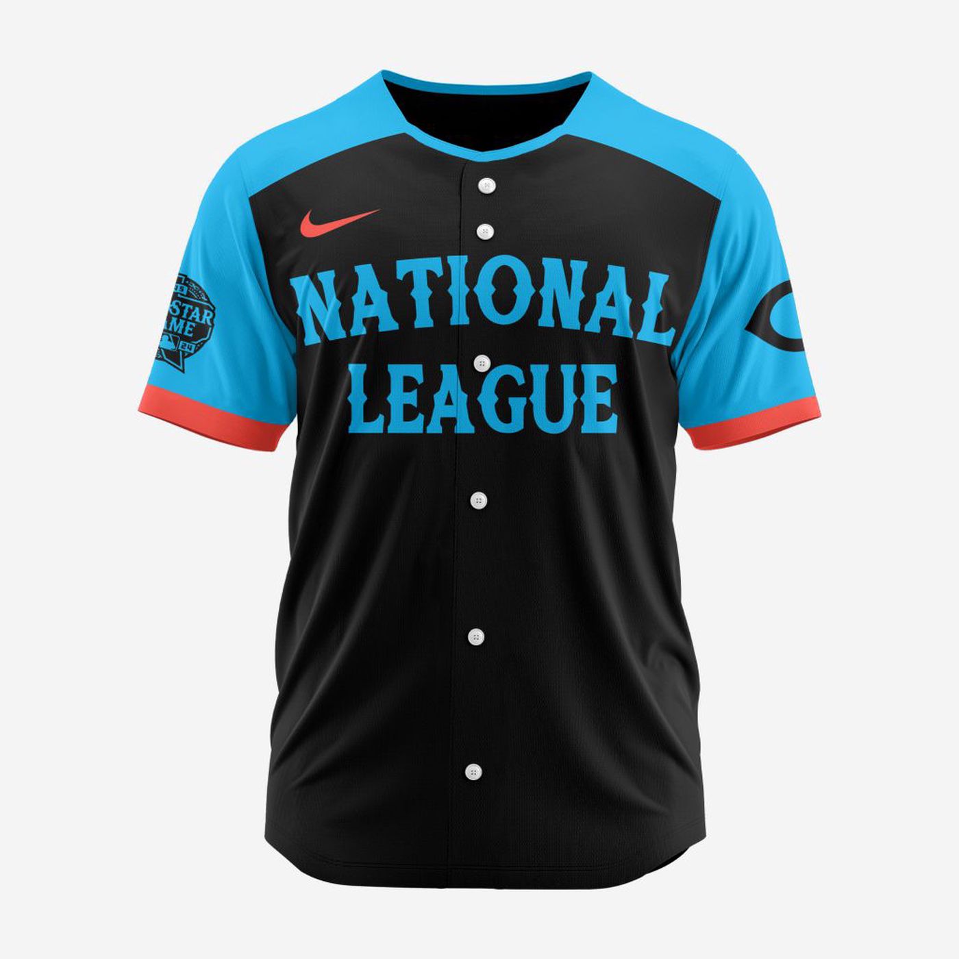 MLB Cincinnati Reds Personalized 2024 All Star Game Baseball Jersey - Bafud