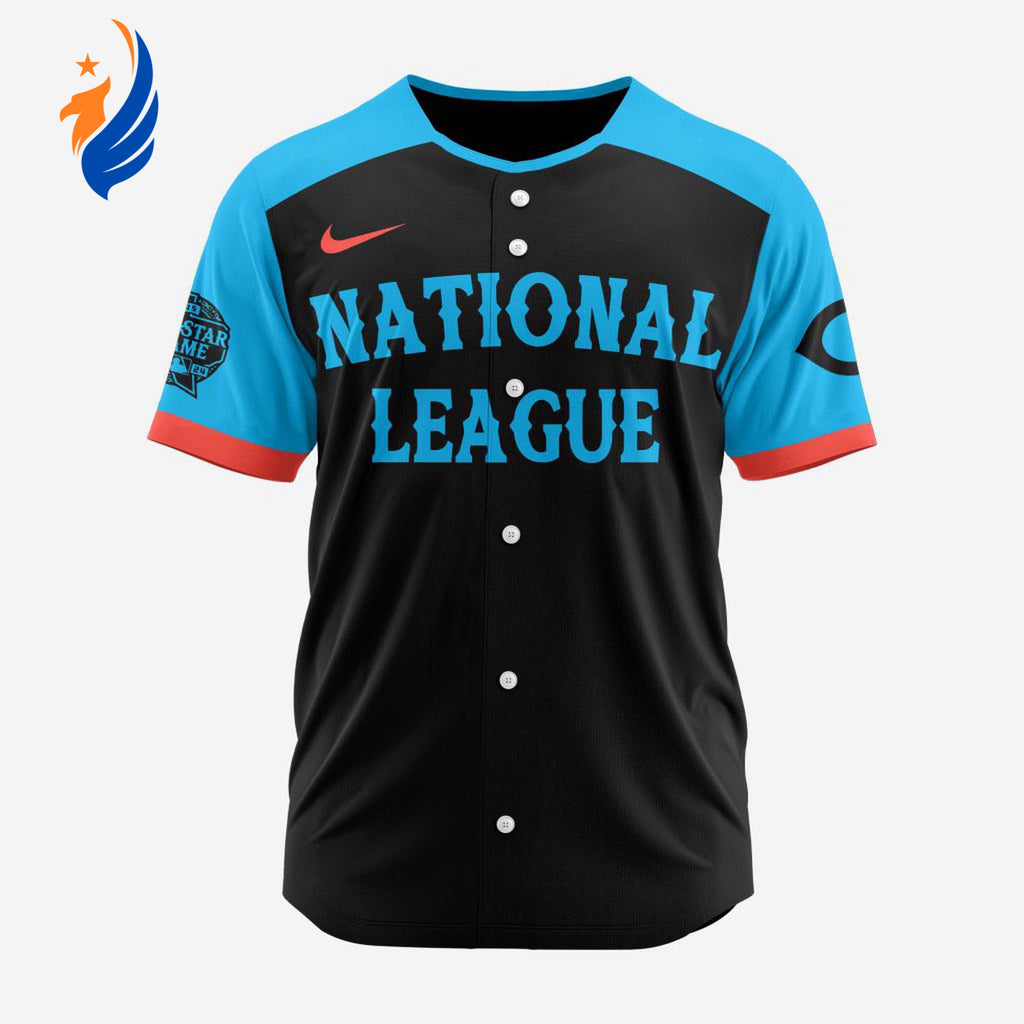 MLB Cincinnati Reds Personalized 2024 All Star Game Baseball Jersey - Bafud