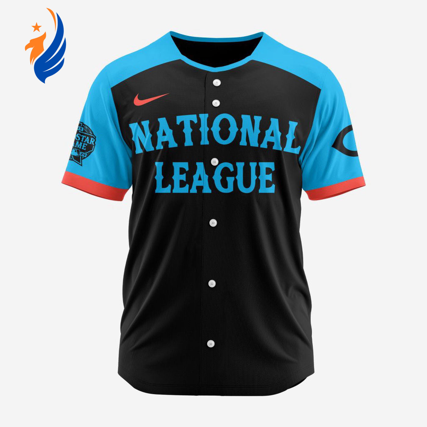MLB Cincinnati Reds Personalized 2024 All Star Game Baseball Jersey - Bafud